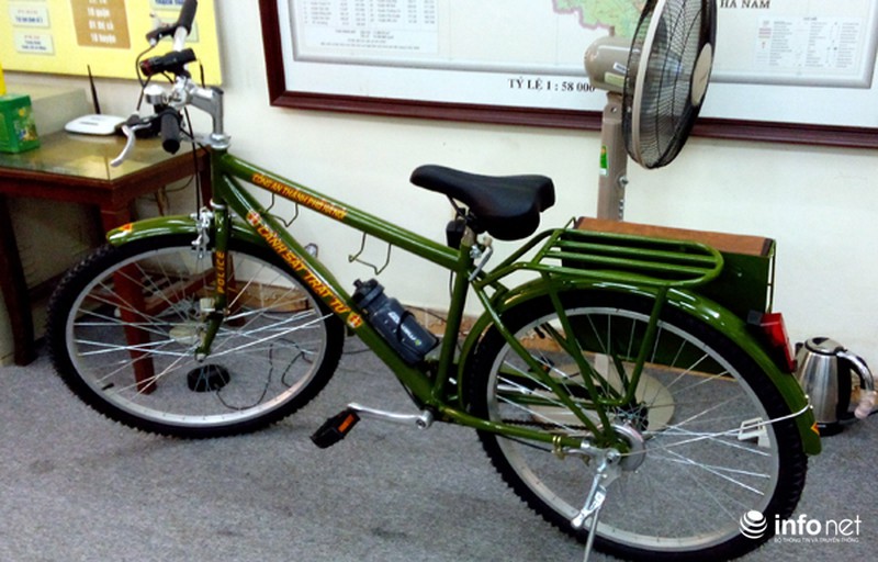 Cận cảnh dàn xe đạp tuần tra của Công an Hà Nội - ảnh 3