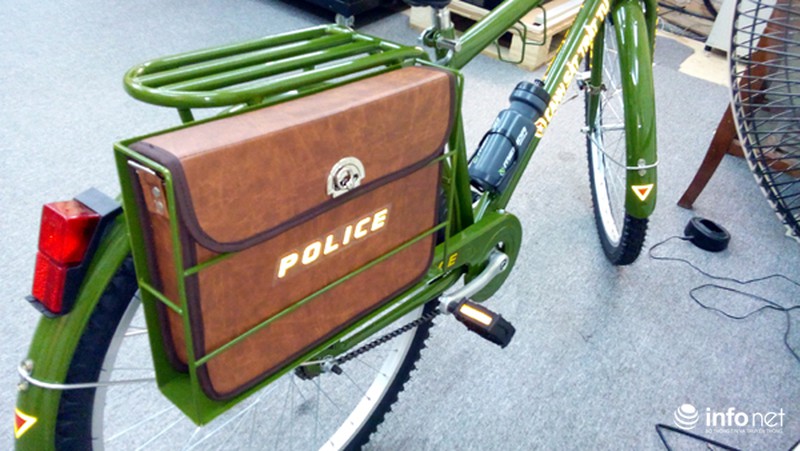 Cận cảnh dàn xe đạp tuần tra của Công an Hà Nội - ảnh 6