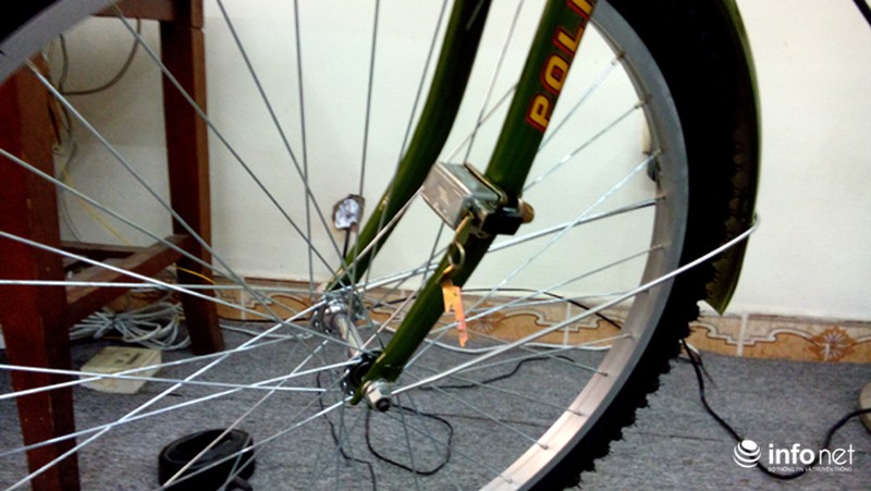 Cận cảnh dàn xe đạp tuần tra của Công an Hà Nội - ảnh 9