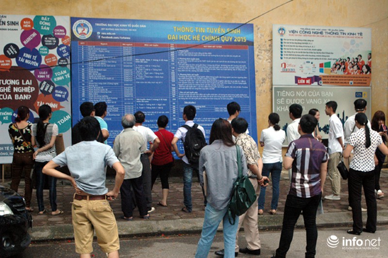 Vắng vẻ ngày đầu đăng ký xét tuyển ĐH, CĐ nguyện vọng 1 - ảnh 1