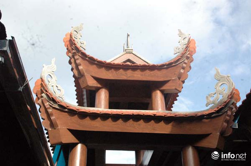 Người dân bỏ gần 1 tỉ khôi phục lại đình làng hoàng tráng - ảnh 4