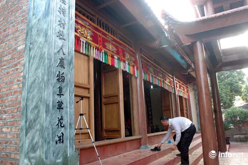 Người dân bỏ gần 1 tỉ khôi phục lại đình làng hoàng tráng - ảnh 5