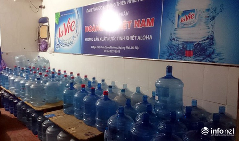 Đường dây sản xuất nước khoáng Lavie giả giữa Thủ đô bị bắt - ảnh 4