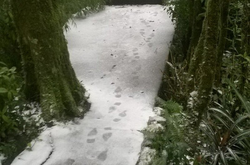 Hà Nội tuyết rơi thành bông như ở Sapa - ảnh 3