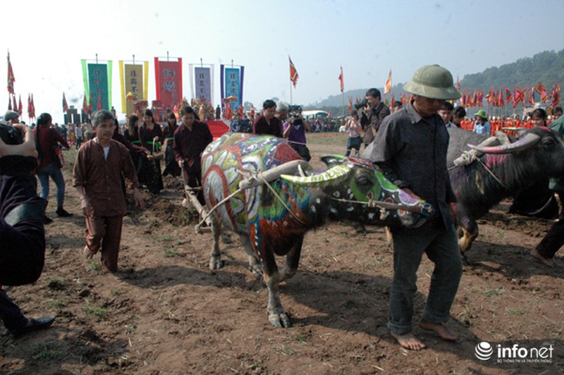 Trâu cày Tịch Điền trang trí hình chú khỉ “đi mây về gió” - ảnh 10