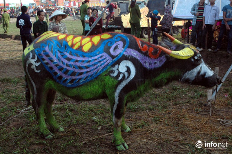 Trâu cày Tịch Điền trang trí hình chú khỉ “đi mây về gió” - ảnh 5