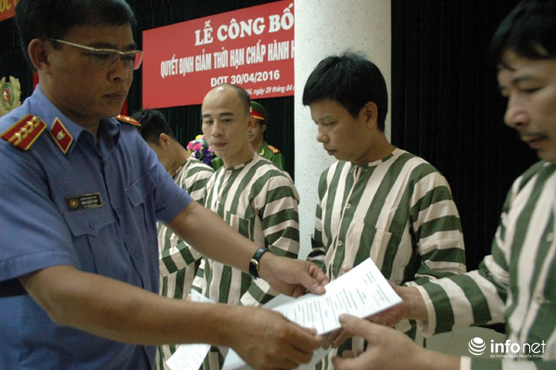 Nụ cười ngày trở về của các phạm nhân trong dịp 30/4 - ảnh 1