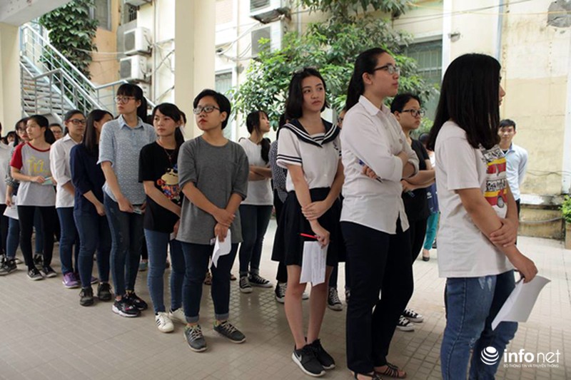 Hình ảnh đầu tiên về những thí sinh dự kỳ thi đánh giá năng lực năm 2016 - ảnh 6