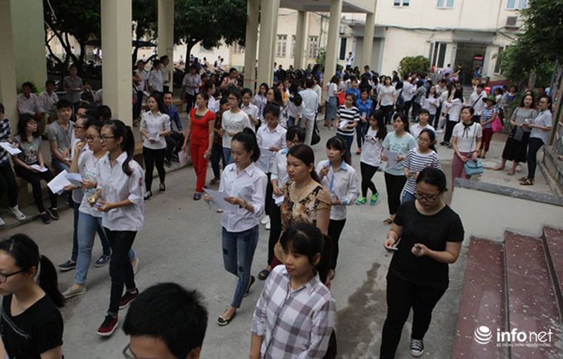 Hình ảnh đầu tiên về những thí sinh dự kỳ thi đánh giá năng lực năm 2016 - ảnh 3