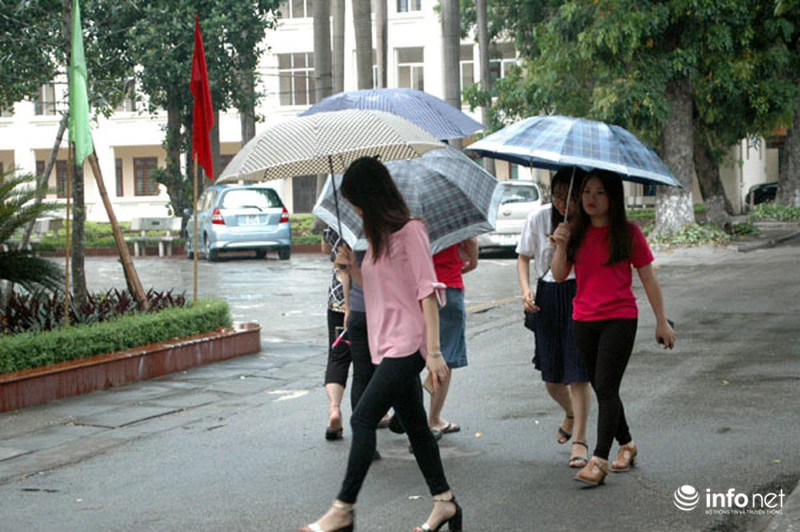 Cử tri Thủ đô “đội mưa” đi bỏ phiếu bầu cử - ảnh 16
