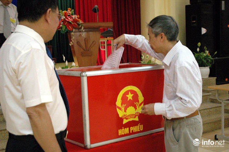 Cử tri ở phường Phúc Xá nô nức đi bầu cử gần 100% - ảnh 6