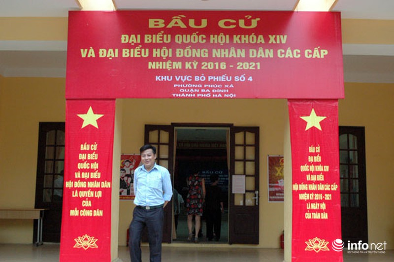 Cử tri ở phường Phúc Xá nô nức đi bầu cử gần 100% - ảnh 9