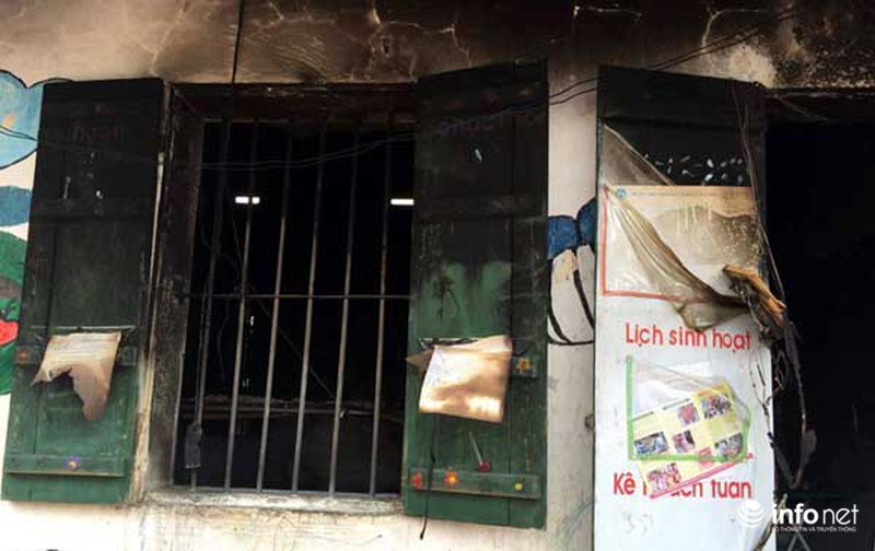 Hà Nội: Trường mầm non bị cháy trong đêm - ảnh 14