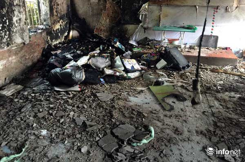 Hà Nội: Trường mầm non bị cháy trong đêm - ảnh 5