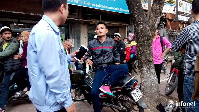 Nam thanh niên va phải đuôi xe buýt tự xưng là cảnh sát hình sự - ảnh 5