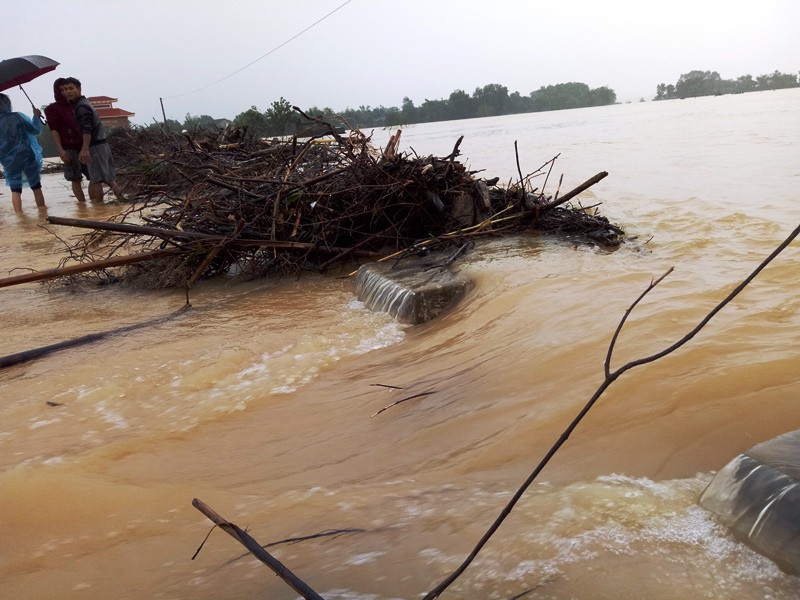 Hà Tĩnh: Hàng loạt hồ chứa đang xả lũ, hơn 1.000 hộ dân bị ngập - ảnh 3