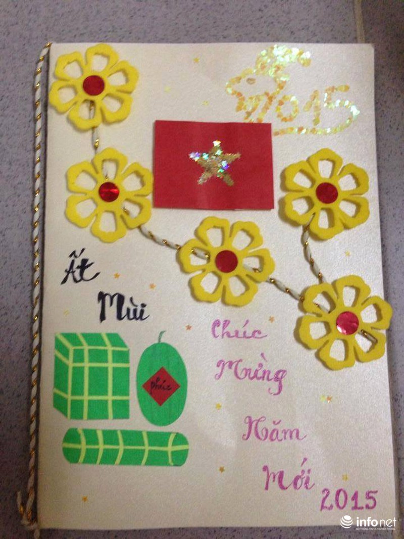 Xúc động ngắm nhìn thiệp nữ sinh tự làm gửi tặng lính đảo - ảnh 6