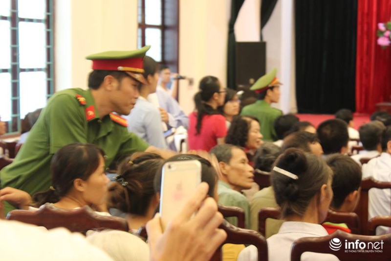 Công khai xin lỗi án oan nhưng Nhà báo không có giấy mời không được chụp ảnh - ảnh 5