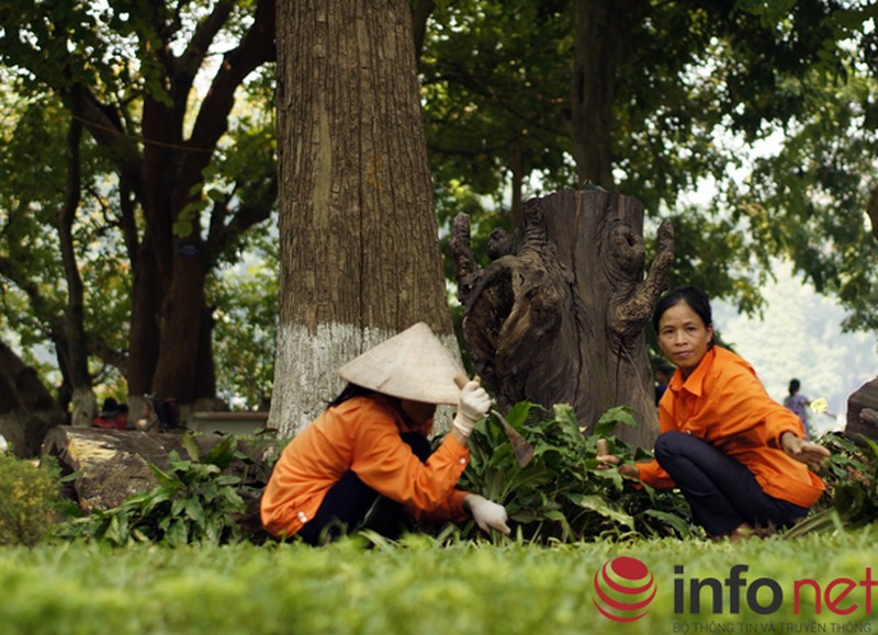 Những người không nghỉ để làm đẹp Thủ đô ngày 10/10 - ảnh 8