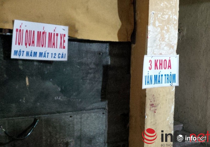 Cảnh báo độc chỉ có ở Hà Nội: Tối qua mới mất xe, ba khóa vẫn mất trộm - ảnh 2