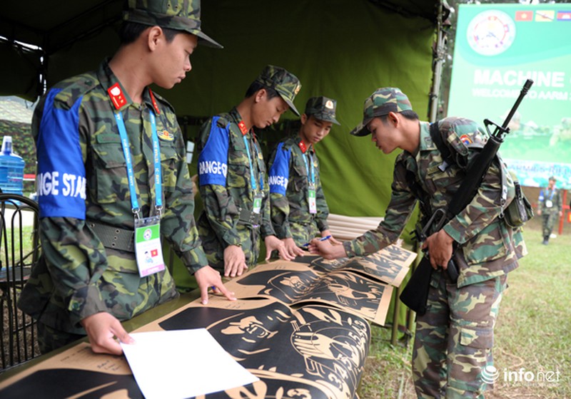 Các xạ thủ quân đội giỏi nhất ASEAN trước giờ thi đấu AARM-24 - ảnh 7
