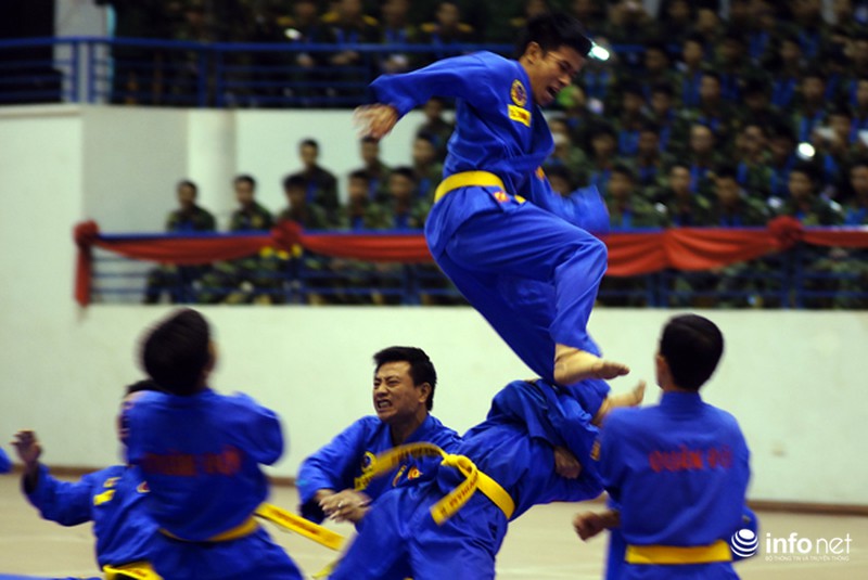 Những hình ảnh ấn tượng võ thuật chiến đấu quân đội - ảnh 6