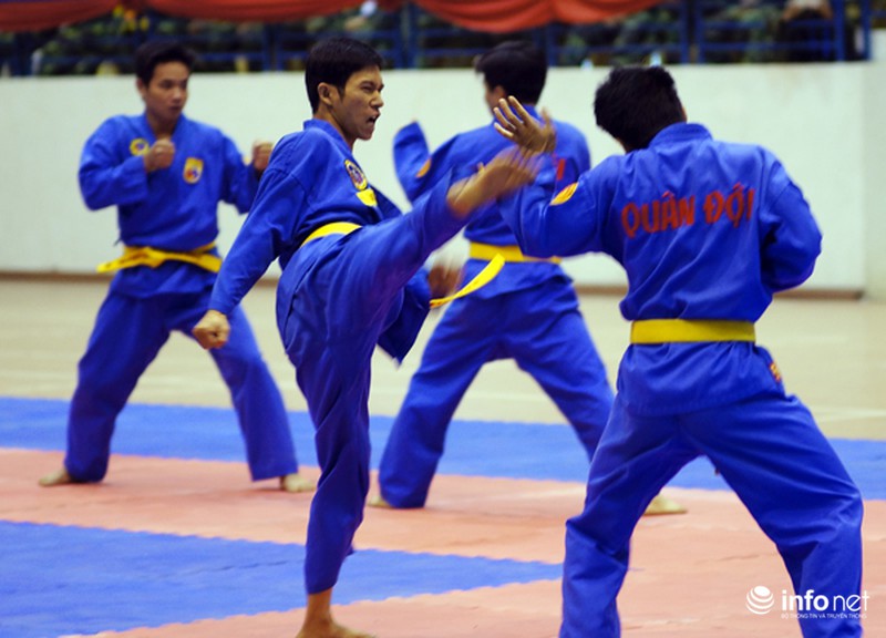 Những hình ảnh ấn tượng võ thuật chiến đấu quân đội - ảnh 7