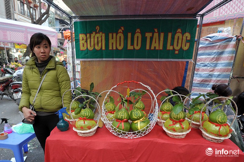 Chen chân dạo chợ hoa Hàng Lược ngày cuối năm - ảnh 12