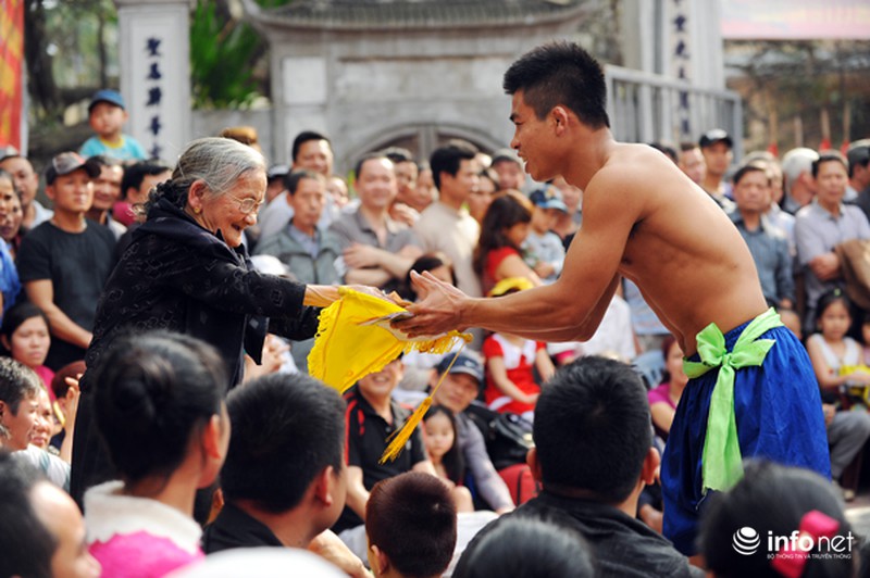Về làng Mai Động xem đô vật... nhí - ảnh 12