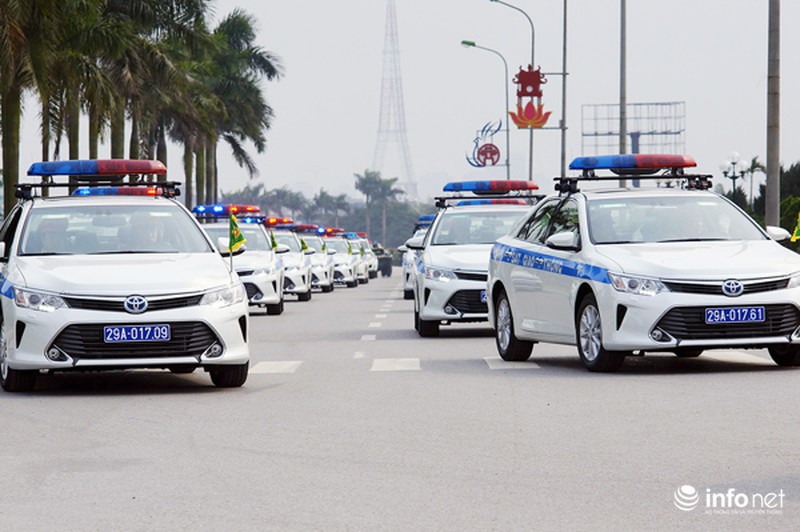 Dàn xe thiết giáp ra quân bảo vệ IPU 132 - ảnh 12