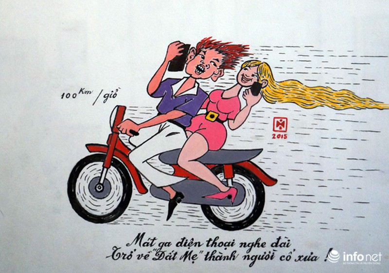 Những bức tranh biếm họa an toàn giao thông đáng suy nghĩ - ảnh 1