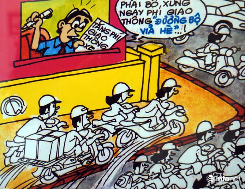 Những bức tranh biếm họa an toàn giao thông đáng suy nghĩ - ảnh 12