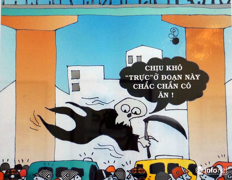 Những bức tranh biếm họa an toàn giao thông đáng suy nghĩ - ảnh 13