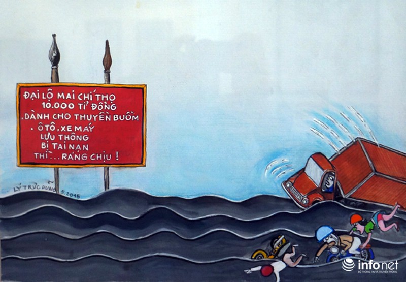 Những bức tranh biếm họa an toàn giao thông đáng suy nghĩ - ảnh 2