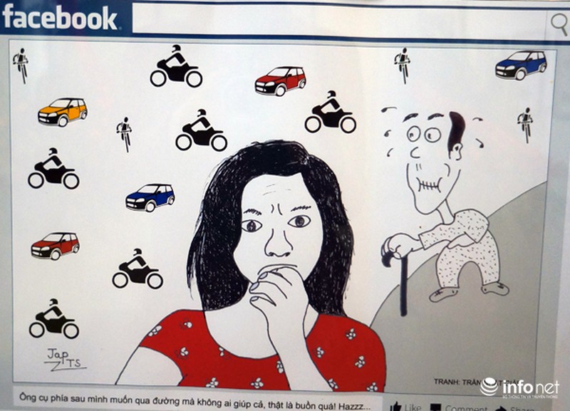 Những bức tranh biếm họa an toàn giao thông đáng suy nghĩ - ảnh 5