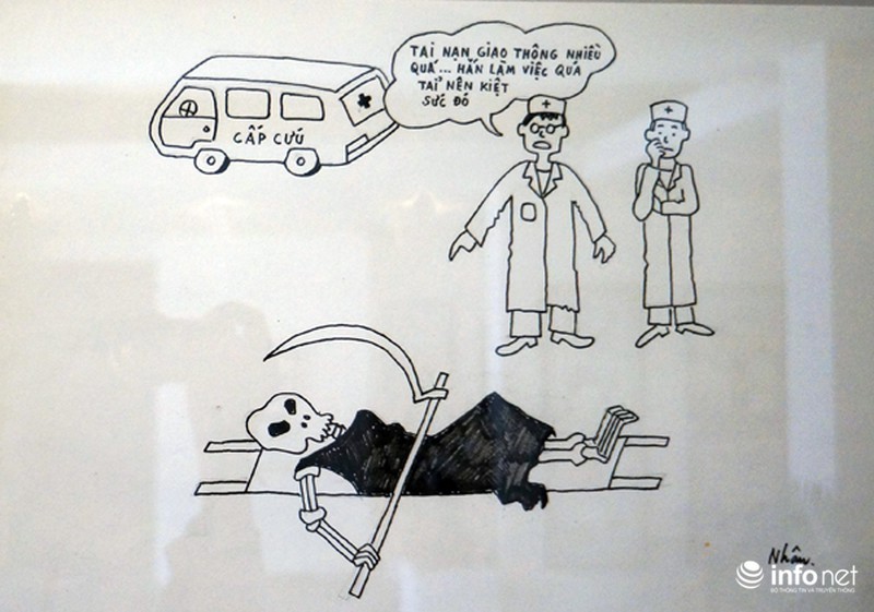 Những bức tranh biếm họa an toàn giao thông đáng suy nghĩ - ảnh 7