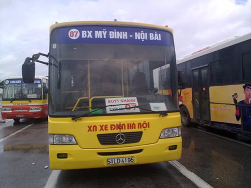 Thêm 3 tuyến xe buýt nối trung tâm Hà Nội với sân bay Nội Bài - ảnh 1
