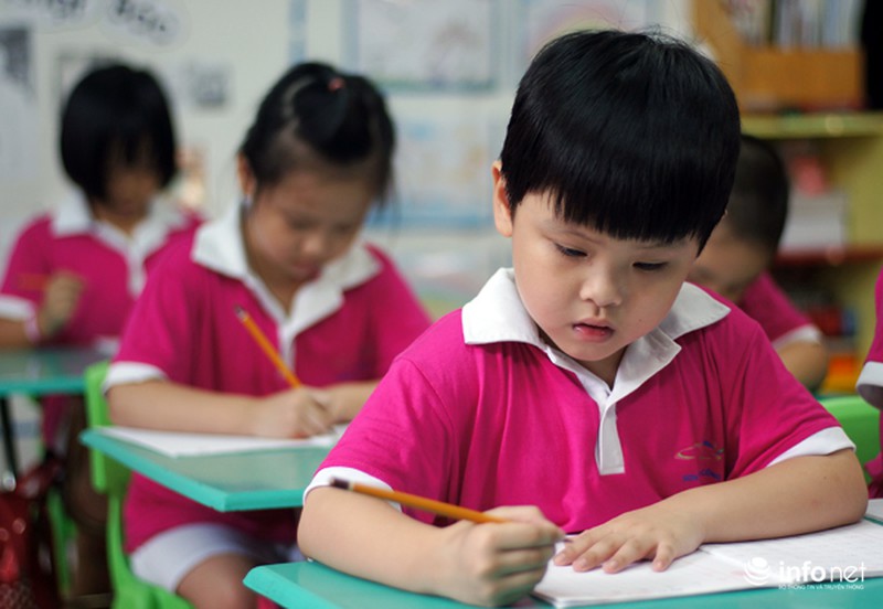 Nước mắt các bé mầm non rơi trong buổi học cuối - ảnh 5