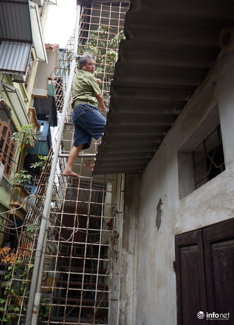 Người công an già giải cứu 5 người trong đám cháy ở Hoàng Mai - ảnh 2