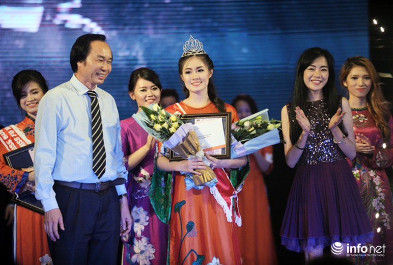 Thí sinh Ghana thu hút sự chú ý trong đêm chung kết Miss FU 2015 - ảnh 1