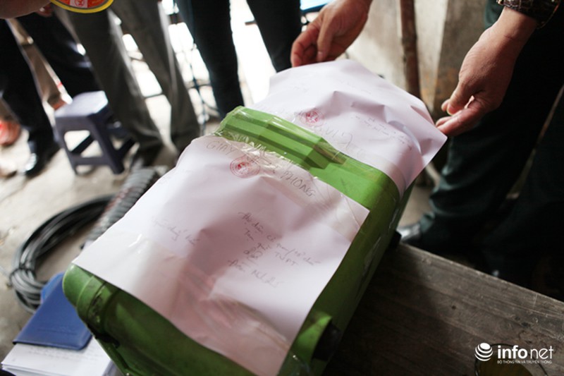 Hà Nội: Thu giữ một máy hàn trong ngày đầu kiểm tra dây cáp đi nổi - ảnh 3