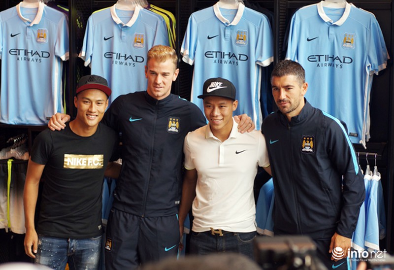 Sao Manchester City giao lưu với người hâm mộ Việt Nam - ảnh 5