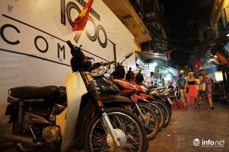 Bất lực nhìn xe máy