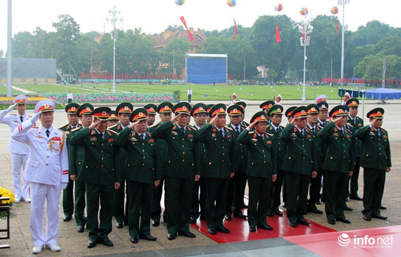 Lãnh đạo Đảng, Nhà nước viếng Chủ tịch Hồ Chí Minh nhân Quốc khánh - ảnh 4