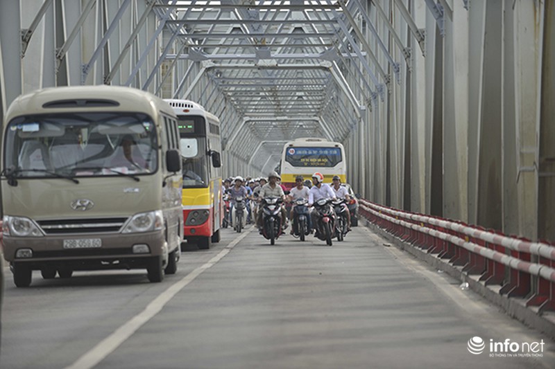 Ngổn ngang cầu Long Biên, hỗn loạn cầu Chương Dương - ảnh 12