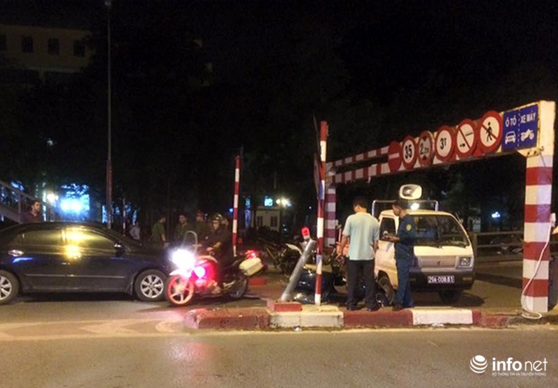 Hiện trường vụ taxi