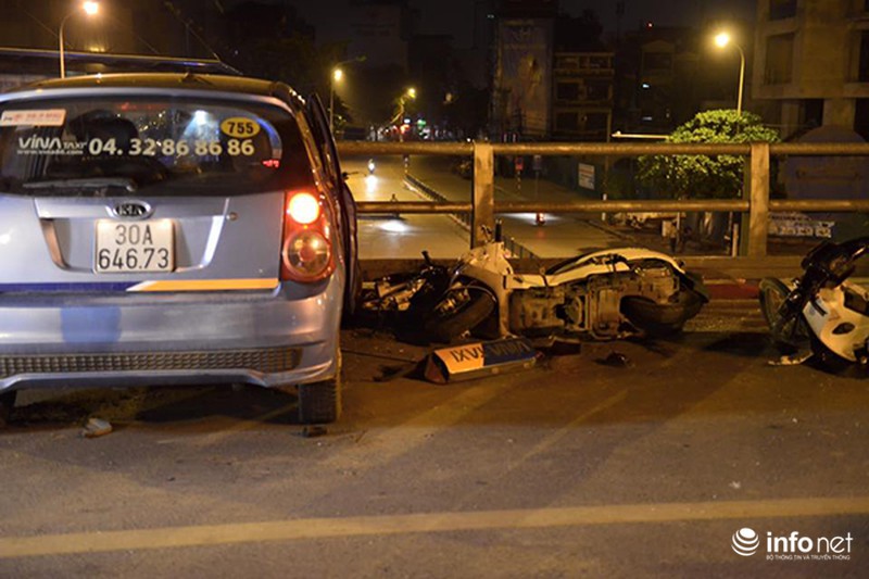 Hiện trường vụ taxi