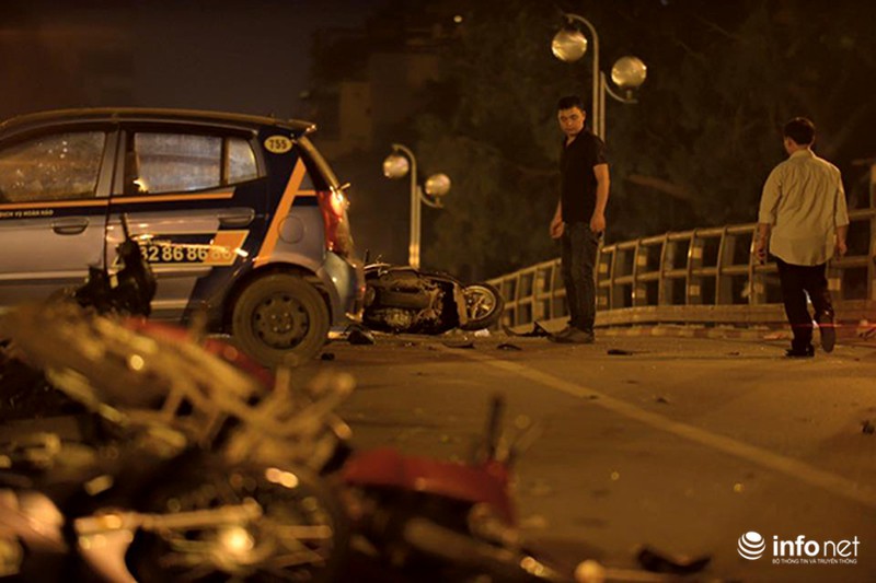 Hiện trường vụ taxi