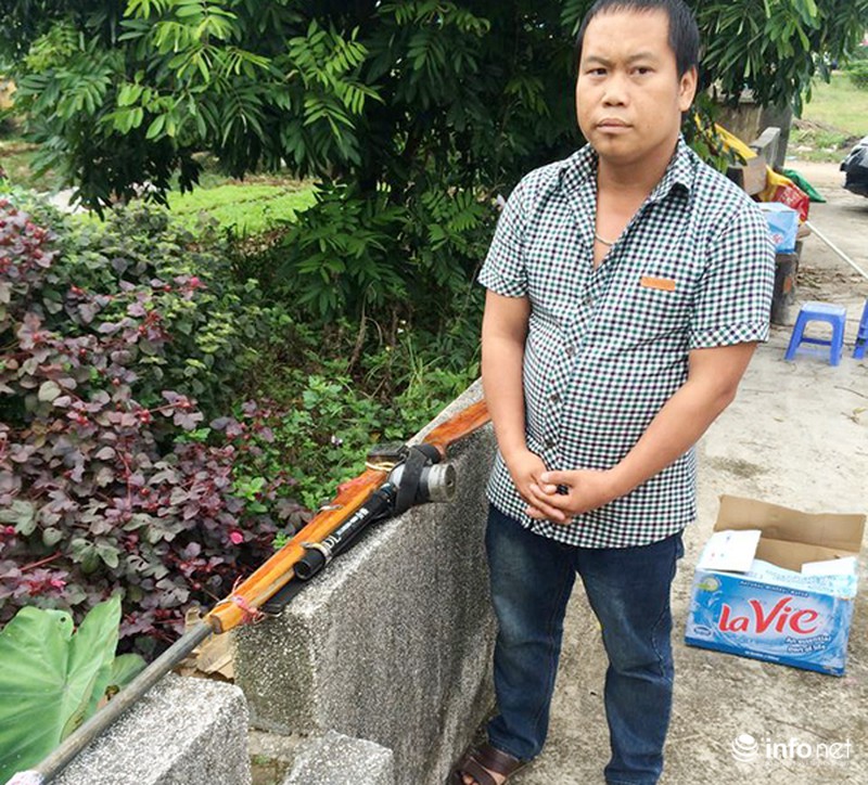 Bắt giữ một hành khách mang theo súng tự chế theo người - ảnh 1