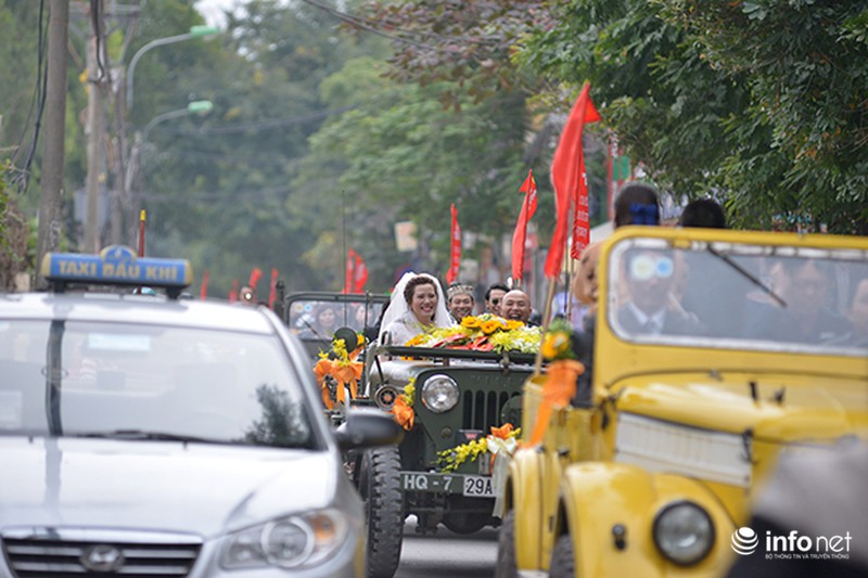 Dàn xe Jeep đón dâu